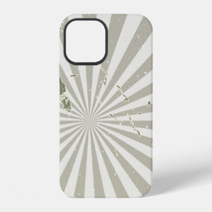 Bahamas vintage map. Grunge poster with map of the iPhone 12 Case