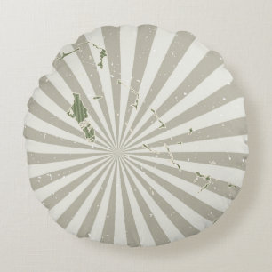 Bahamas vintage map. Grunge poster with map of the Round Cushion