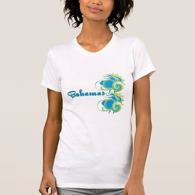 Bahamas Whirled T-Shirt (Front)