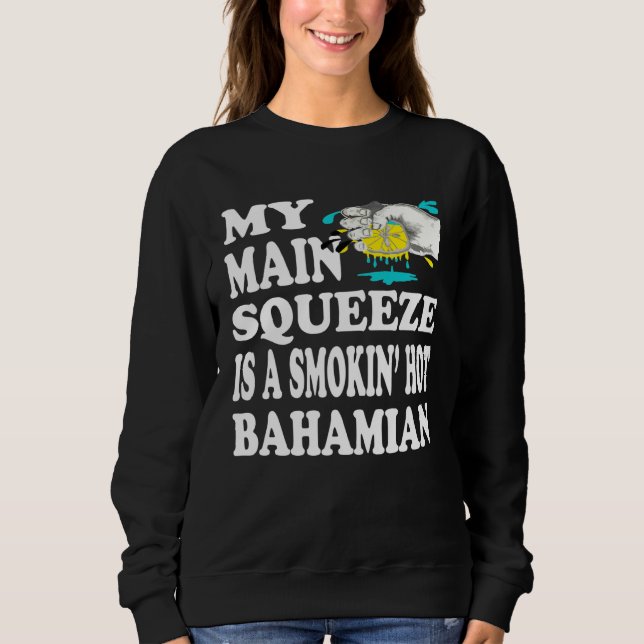 Bahamian Culture Girlfriend Wife Bahama Matching C Sweatshirt (Front)