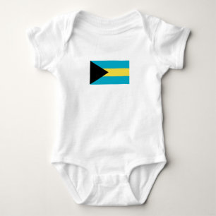 Bahamian Flag Baby Bodysuit