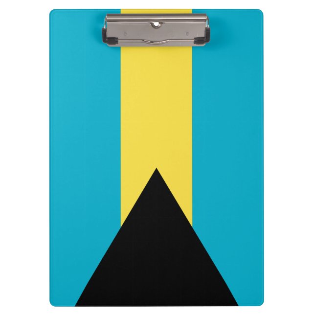 Bahamian Flag Clipboard (Front)