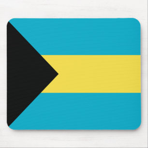 Bahamian Flag Mouse Pad