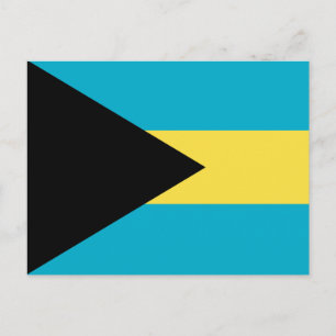 Bahamian Flag Postcard