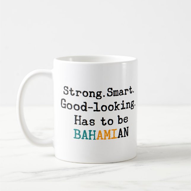 bahamian strong coffee mug (Left)