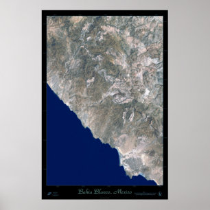 Bahia Blanco,  Baja California satellite poster