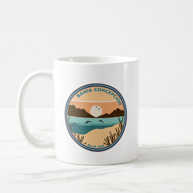 Bahía Concepción Baja California Sur Mexico Coffee Mug (Left)