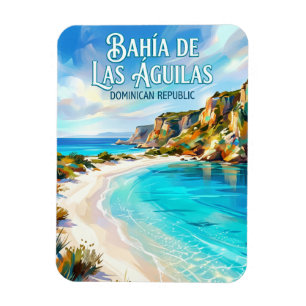 Bahía de las Águilas Dominican Republic Magnet