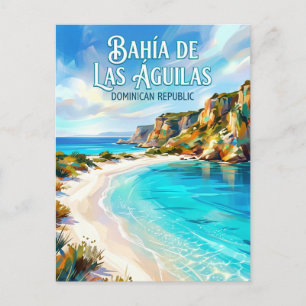 Bahía de las Águilas Dominican Republic Postcard