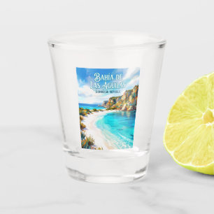 Bahía de las Águilas Dominican Republic Shot Glass