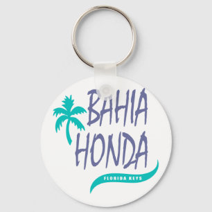 Bahia Honda Florida Keys palm tree Key Ring