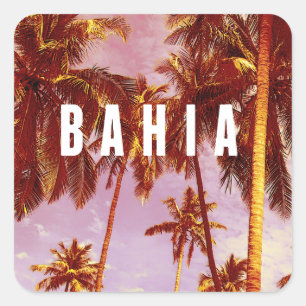 Bahia Square Sticker