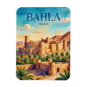 Bahla Fort Oman Magnet