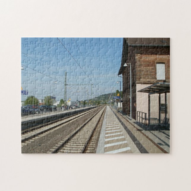 Bahnhof Bruchmuhlbach-Miesau Jigsaw Puzzle (Horizontal)