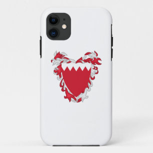 Bahrain country coat arms symbol emblem flag iPhone 11 case