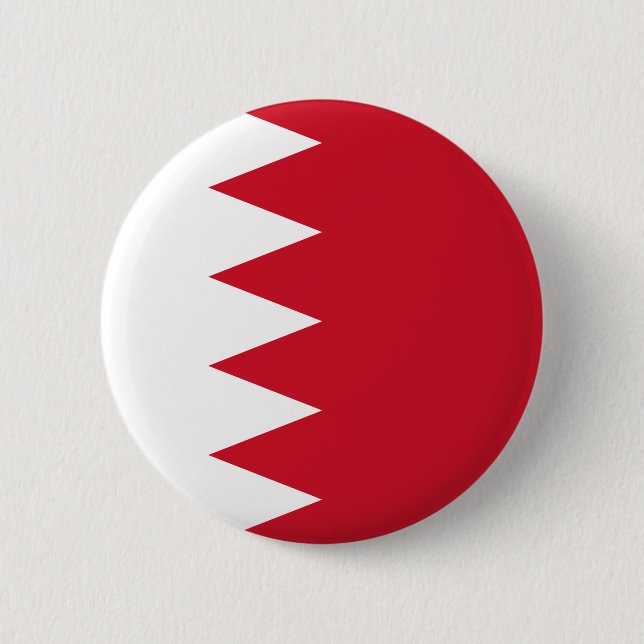 Bahrain Flag 6 Cm Round Badge (Front)