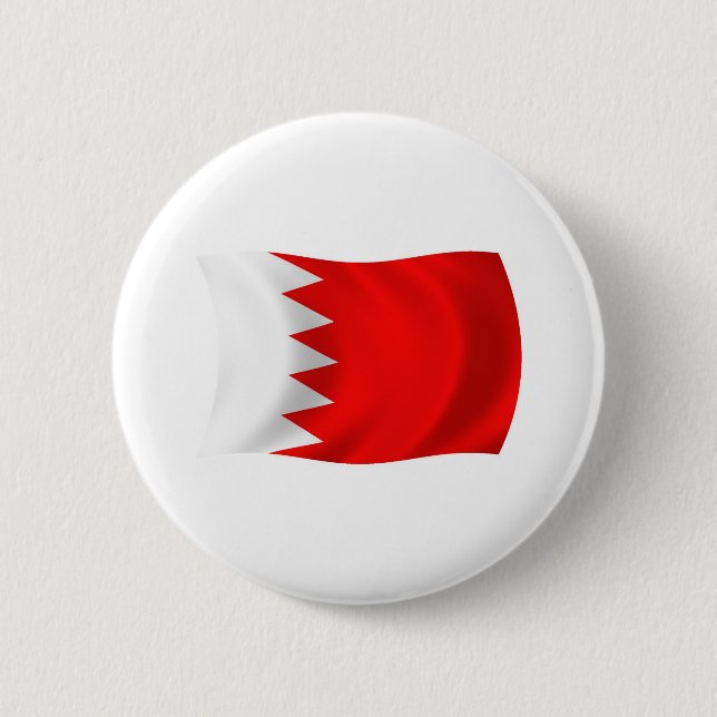 Bahrain Flag Button (Front)