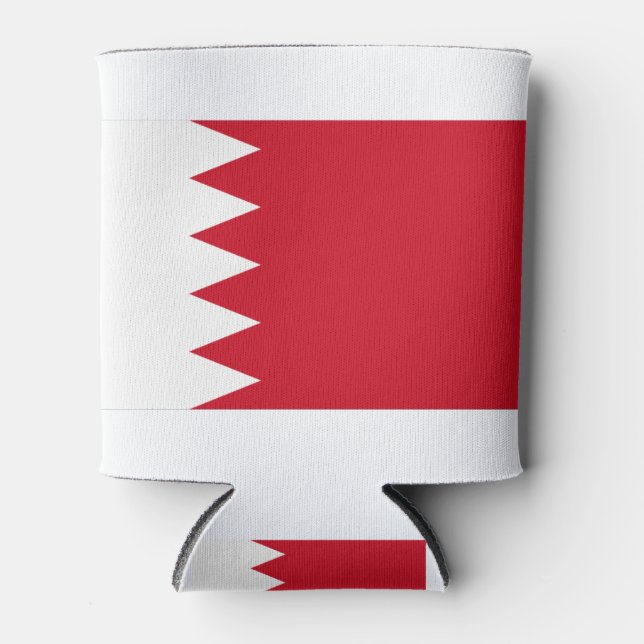 Bahrain Flag Can Cooler (Front)