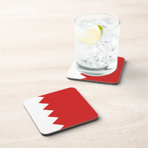 Bahrain Flag Coaster