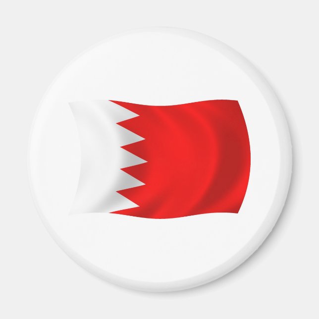 Bahrain Flag Magnet (Front)