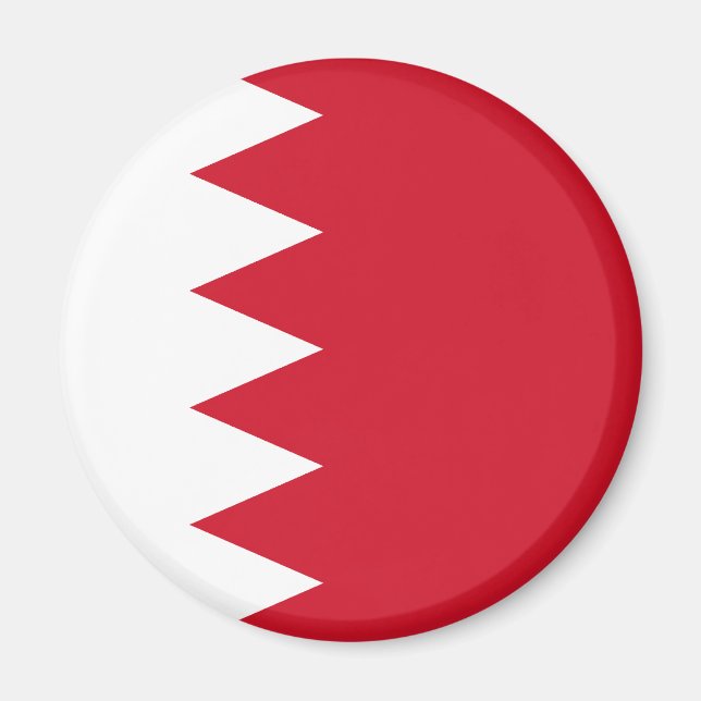 Bahrain Flag Magnet (Front)