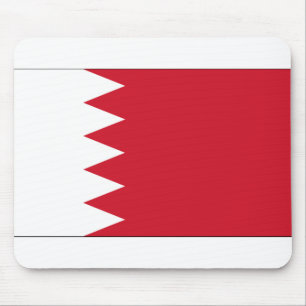 Bahrain Flag Mouse Pad