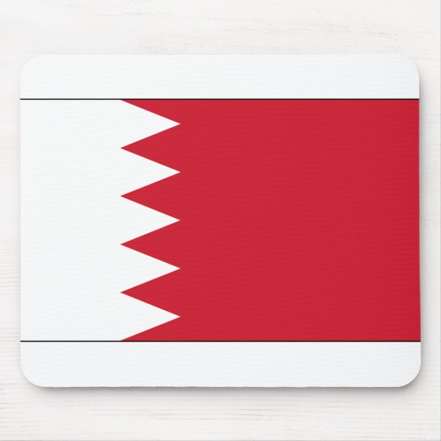 Bahrain Flag Mouse Pad (Front)