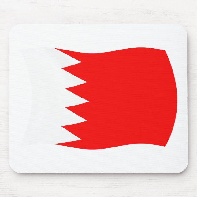 Bahrain Flag Mousepad (Front)