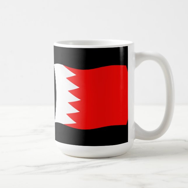 Bahrain Flag Mug (Right)