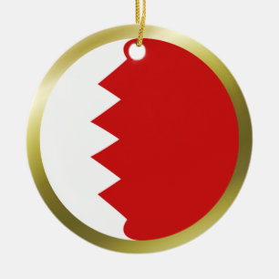Bahrain Flag Ornament