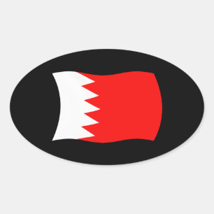 Bahrain Flag Sticker