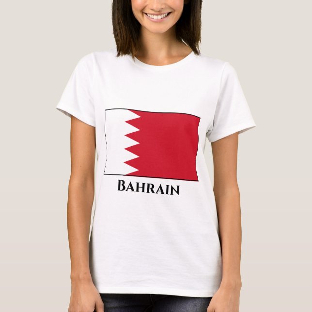 Bahrain Flag T-Shirt (Front)