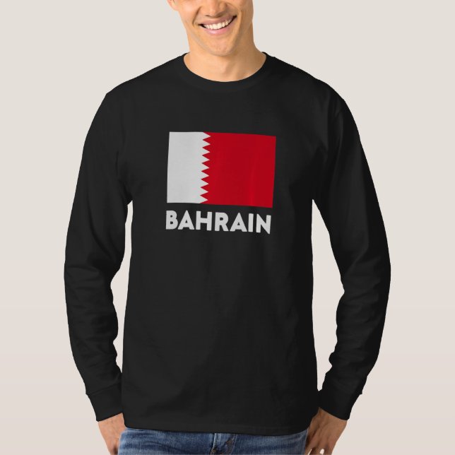 Bahrain Flag T-Shirt (Front)