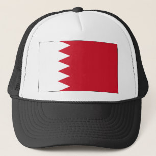Bahrain Flag Trucker Hat
