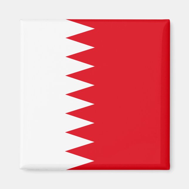 Bahrain High quality Flag Magnet (Front)