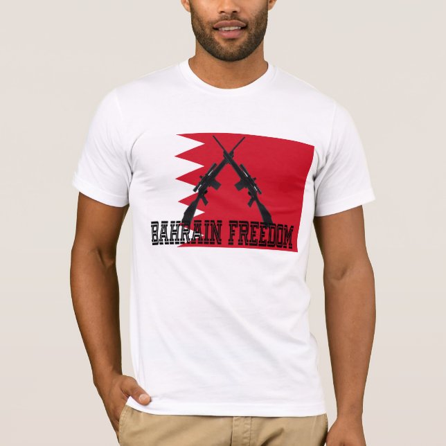 bahrain revolution T-Shirt (Front)