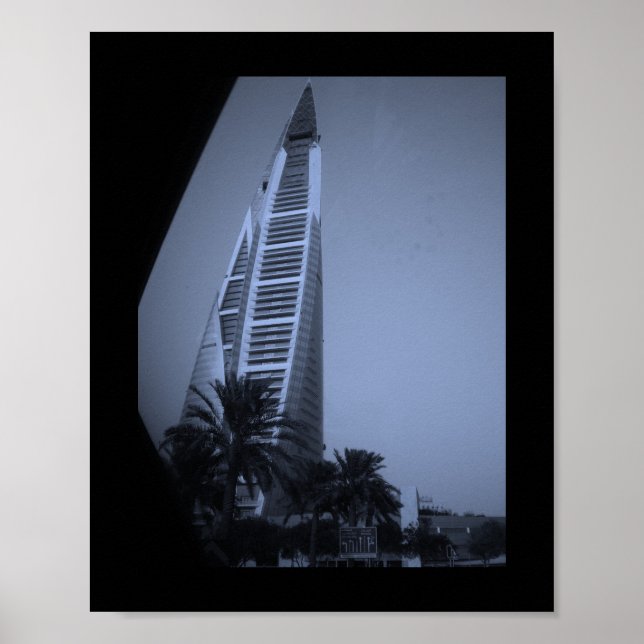 Bahrain World Trade Centre Poster (Front)
