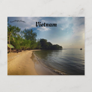 Bai Dai Beach Phu Quoc Vietnam Postcard