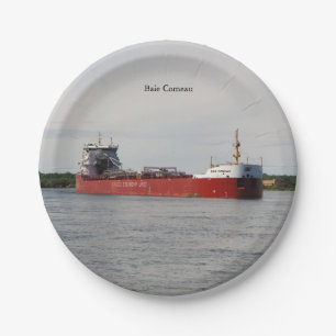 Baie Comeau paper plate