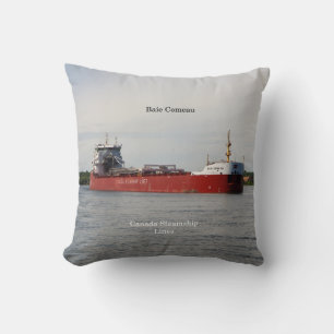 Baie Comeau square pillow