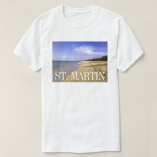 Baie Longue Long Bay Beach, St. Martin T-Shirt