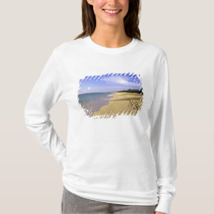 Baie Longue Long Bay beach, St. Martin, T-Shirt