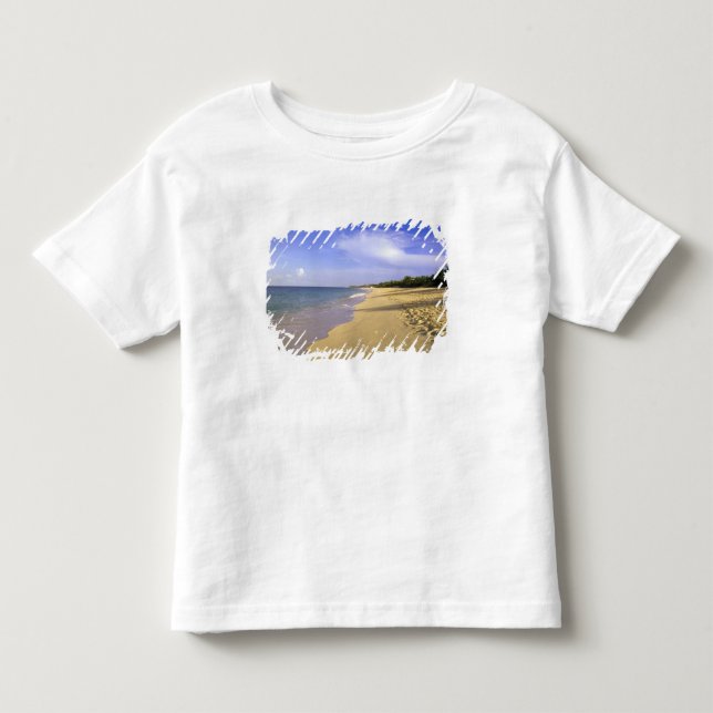 Baie Longue Long Bay beach, St. Martin, Toddler T-Shirt (Front)
