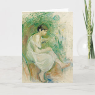 Baigneuse en Chemise Berthe Morisot Card
