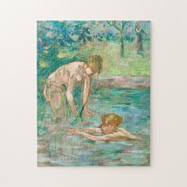 Baigneuses | Berthe Morisot Jigsaw Puzzle (Vertical)