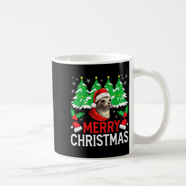 Baikal Seal Christmas Pajama Costume For Xmas Holi Coffee Mug (Right)