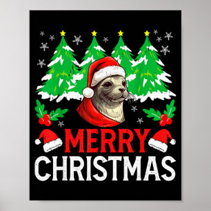 Baikal Seal Christmas Pajama Costume For Xmas Holi Poster