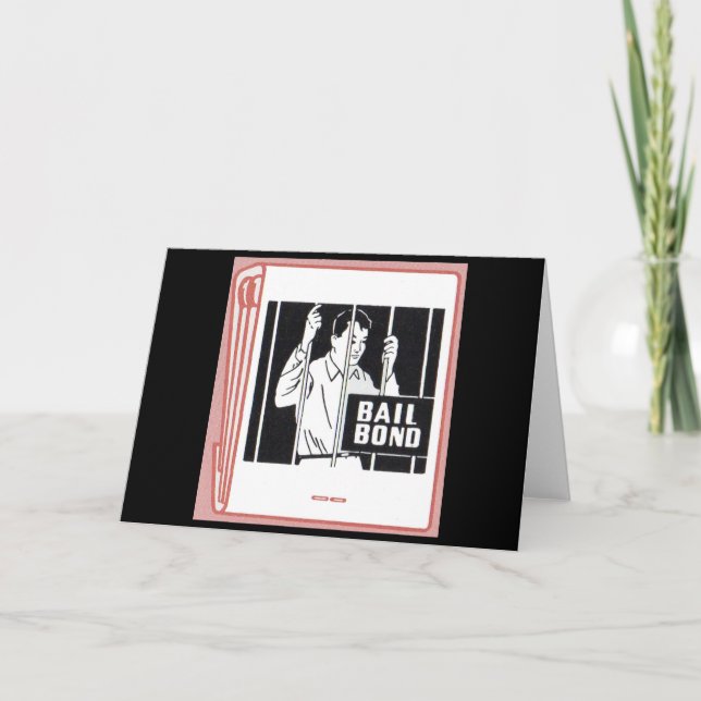 bail bond card (Front)