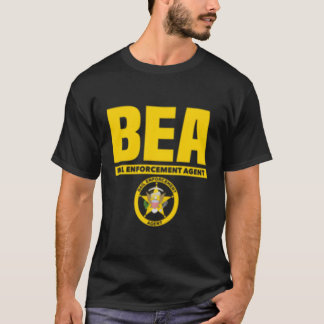 Bail Enforcet Agent Fugitive Bounty Hunters Unifor T-Shirt