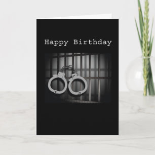 Bail Money Birthday Card